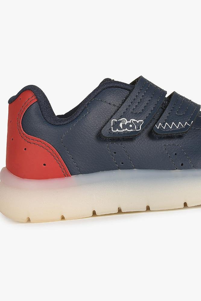 Tênis Infantil Kidy Led Juninho Azul 5