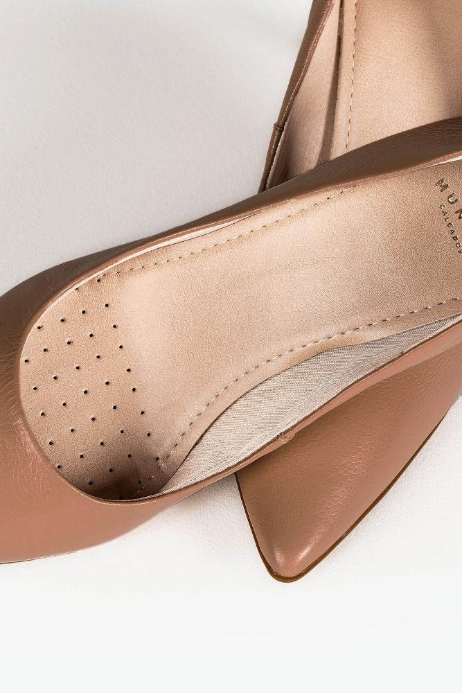 Scarpin Feminino Salto Alto Mundial Hilda Caramelo 2