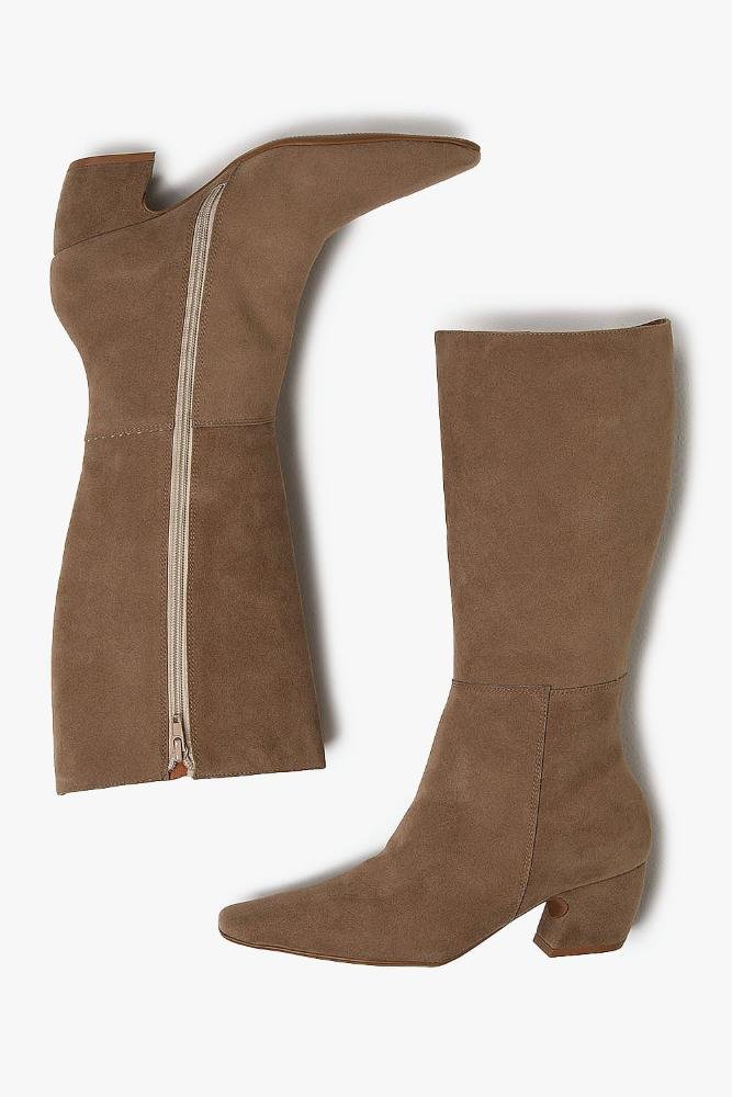 Bota Feminina Cano Médio Mundial Zayn Marrom 3