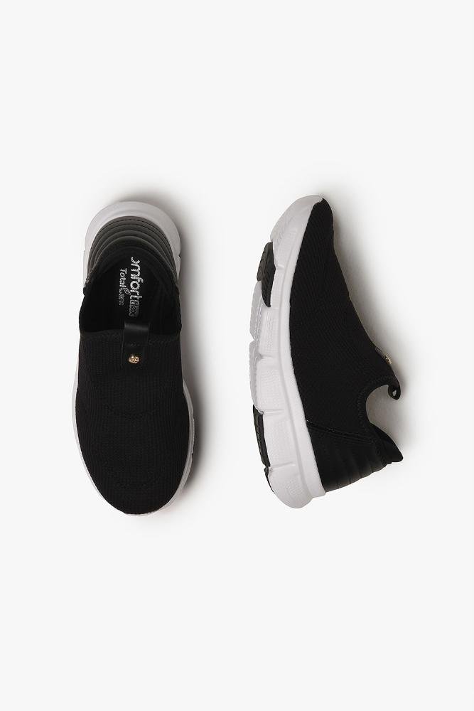 Conforto Feminino Comfortflex Vanessa Preto 3