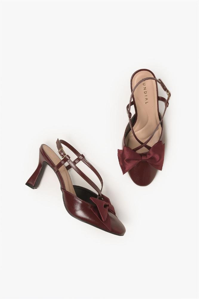 Sapato Feminino Slingback Mundial Lisbeth Vermelho 3