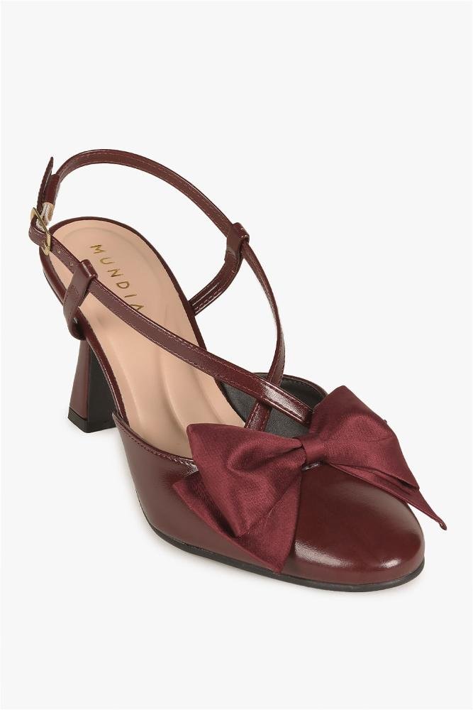 Sapato Feminino Slingback Mundial Lisbeth Vermelho 4