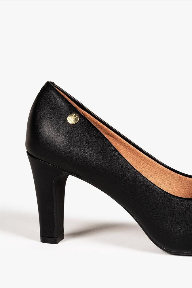Scarpin Feminino Salto Alto Vizzano Lorien Preto 2