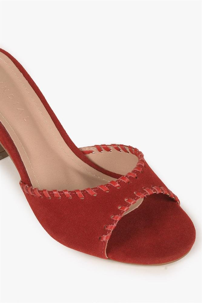 Tamanco Feminino Mundial Licy Vermelho 2