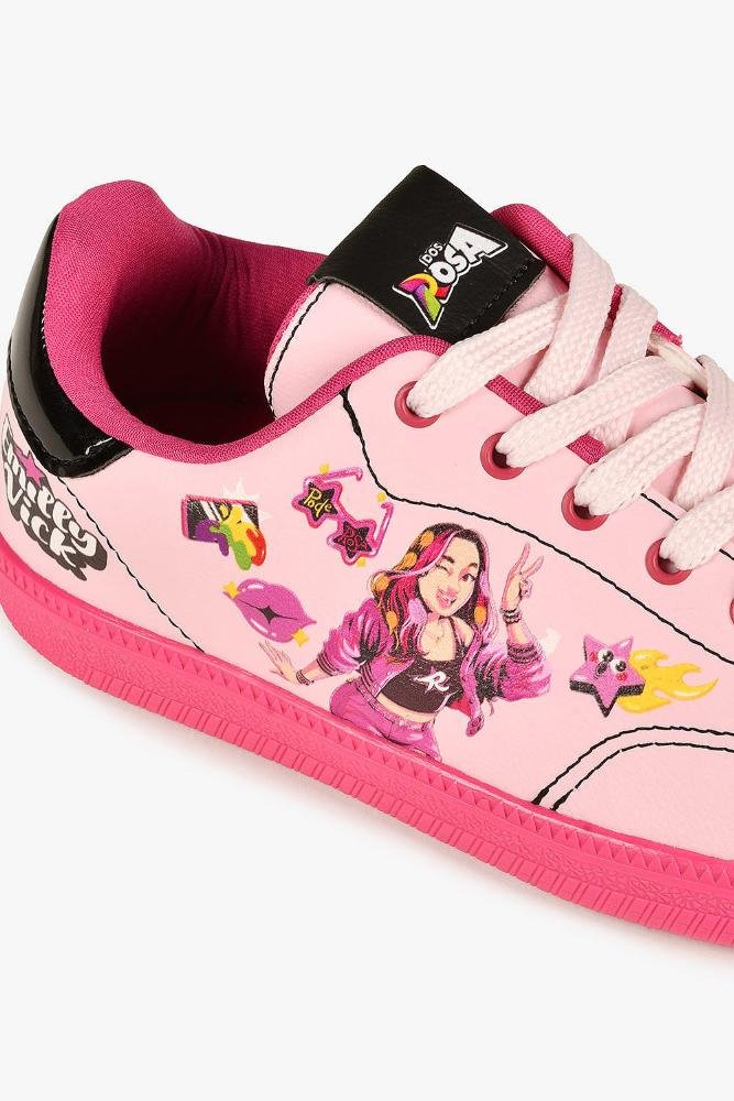 Tênis Infantil Danguinho Dos Rosa Emilly Vick Rosa 2