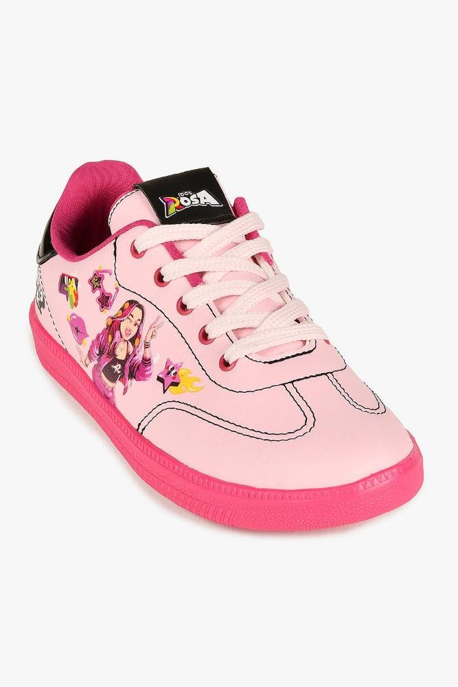 Tênis Infantil Danguinho Dos Rosa Emilly Vick Rosa 4