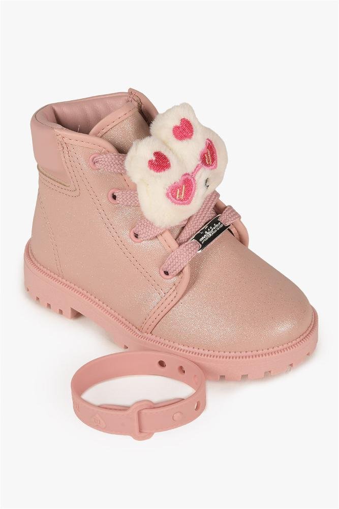 Bota Infantil Molekinha Ari Rosa 2