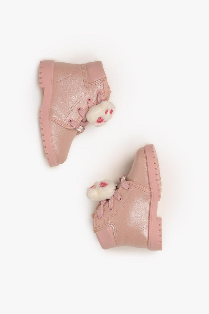 Bota Infantil Molekinha Ari Rosa 3