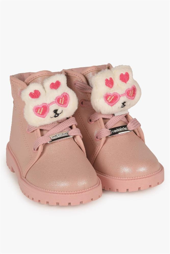 Bota Infantil Molekinha Ari Rosa 4