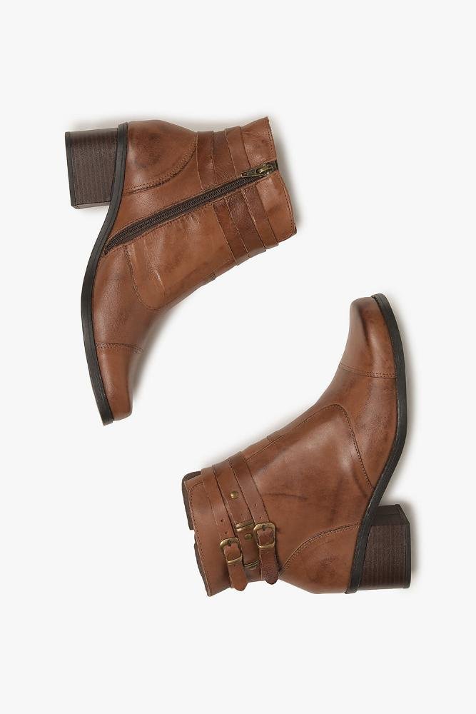 Bota Feminina Mundial Koraline Marrom 3