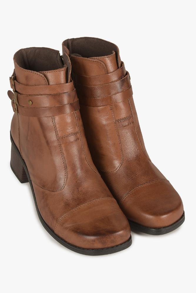 Bota Feminina Mundial Koraline Marrom 4