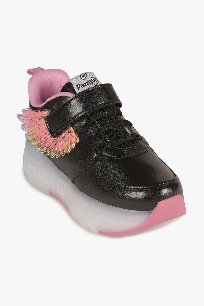 Tênis Infantil De Rodinha Pampili Fly Preto 4