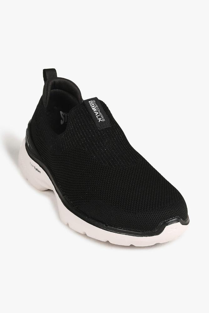 Tênis Skechers Go Walk 6 Vibrant Smile Feminino Preto 4