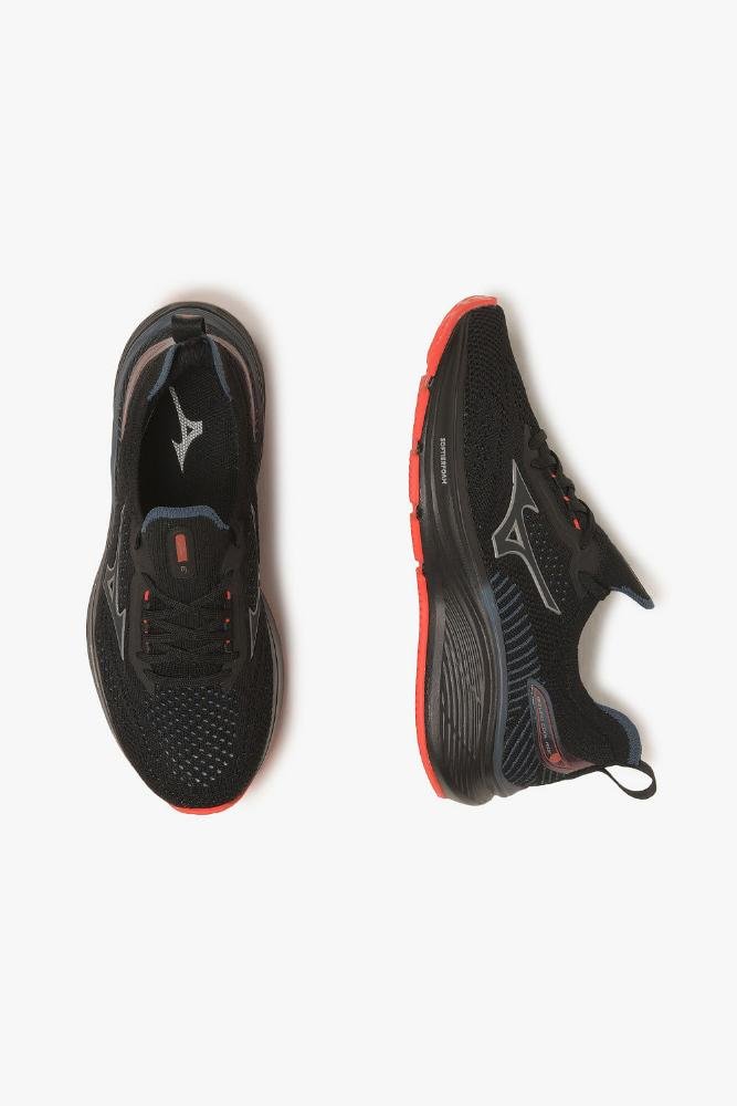 Tênis Mizuno Cool Ride 3 Infantil Preto 3