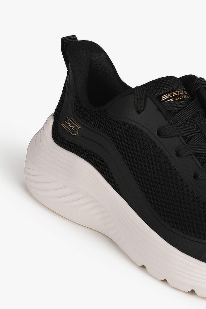 Tênis Skechers BOBS Sport Squad Waves Feminino Preto 2