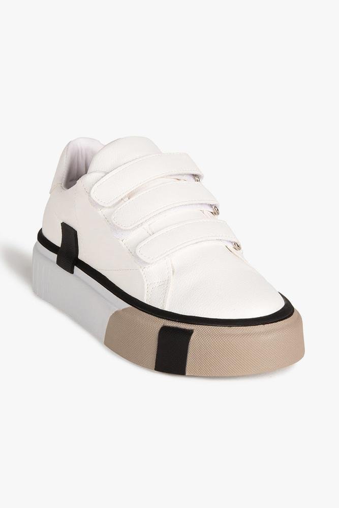 Tênis Feminino Plataforma Mundial Melize Branco 4