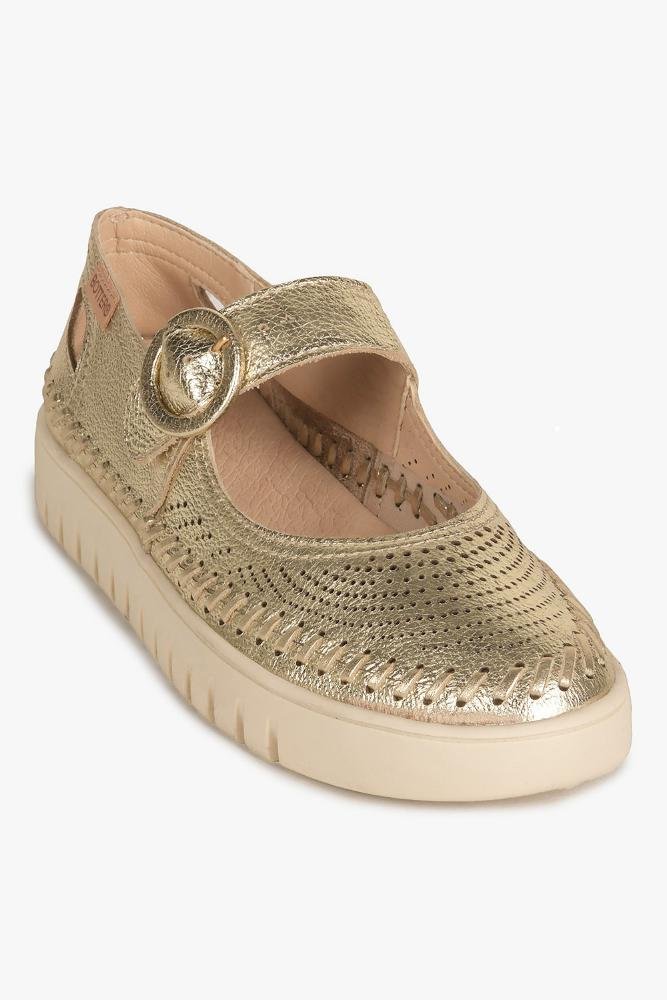 Tênis Feminino Slip On Bottero Cecilia Dourado 4
