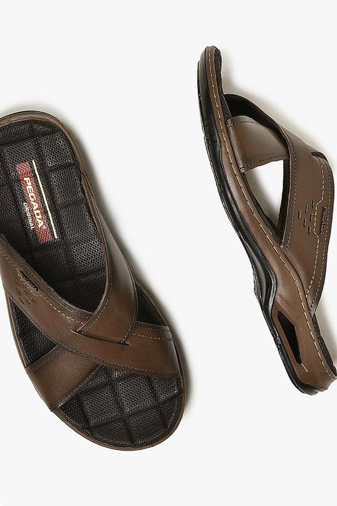 Chinelo Masculino Pegada Oscar Café 4