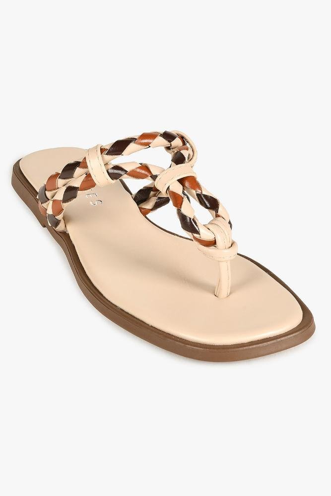 Rasteira Feminina Costes Celize Off White 4