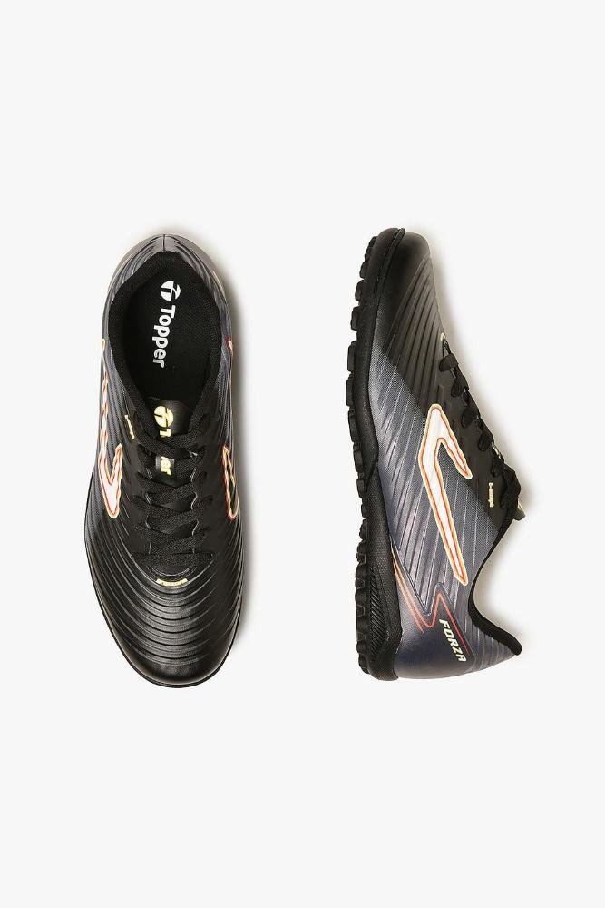 Chuteira Society Topper Forza Preto 3