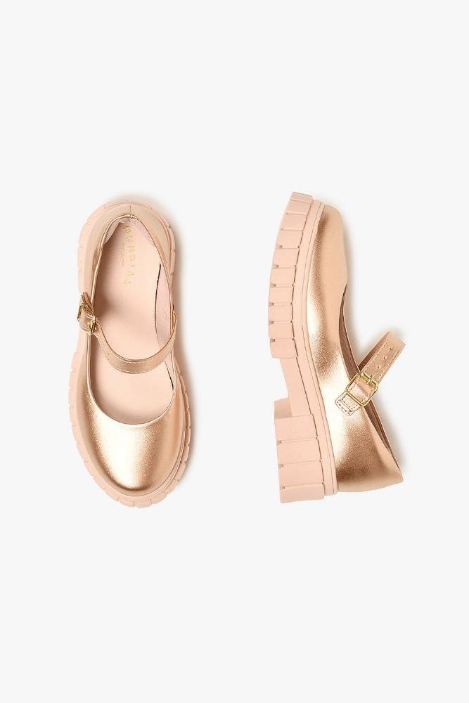 Mocassim Infantil Mundial Malu Bronze 3