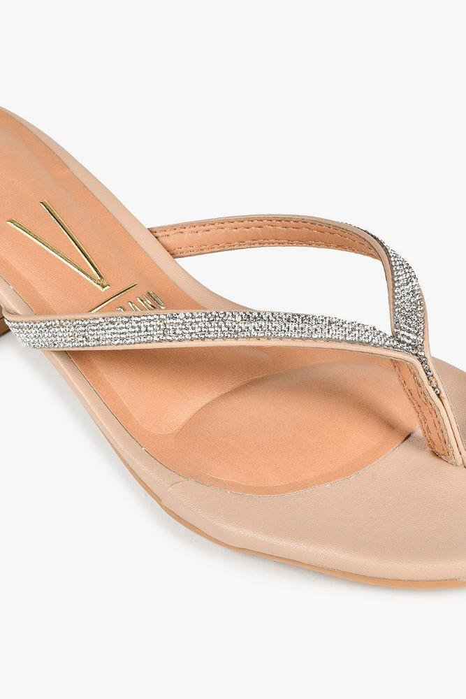 Tamanco Feminino Vizzano Cintele Bege 2