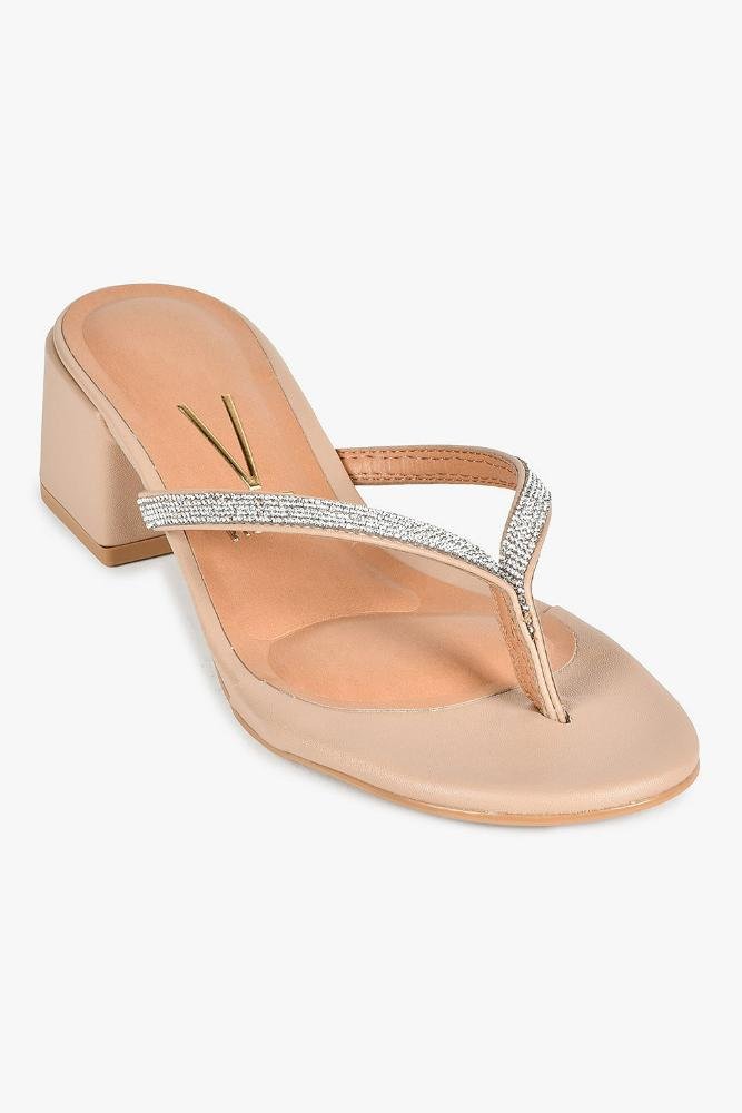 Tamanco Feminino Vizzano Cintele Bege 4