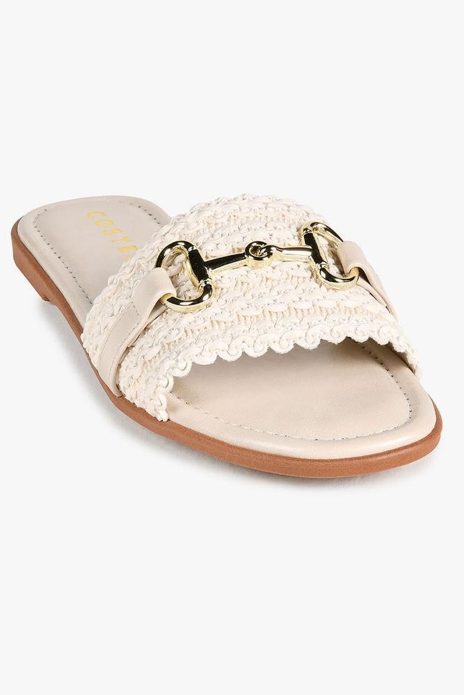 Rasteira Feminina Costes Laurinda Off White 4