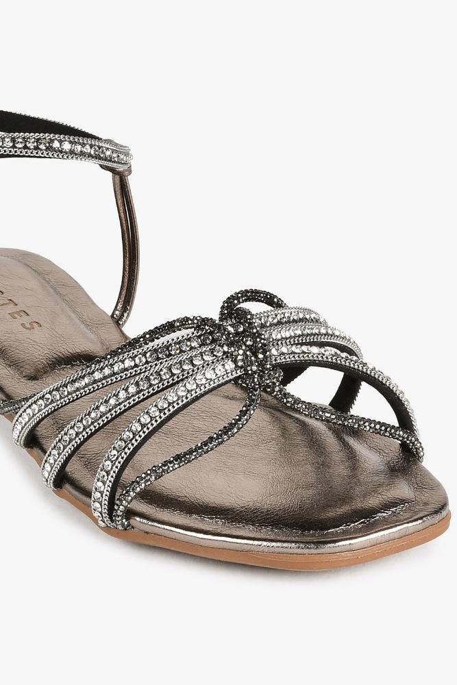 Rasteira Feminina Costes Albertina Prata 2