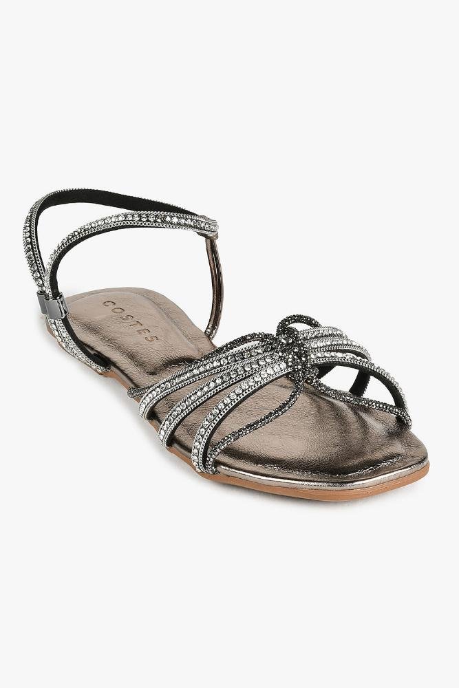 Rasteira Feminina Costes Albertina Prata 4