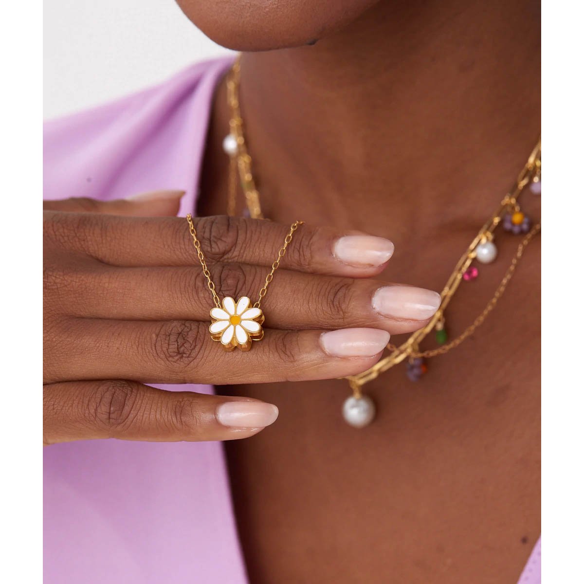Colar Daisy Dourado 5