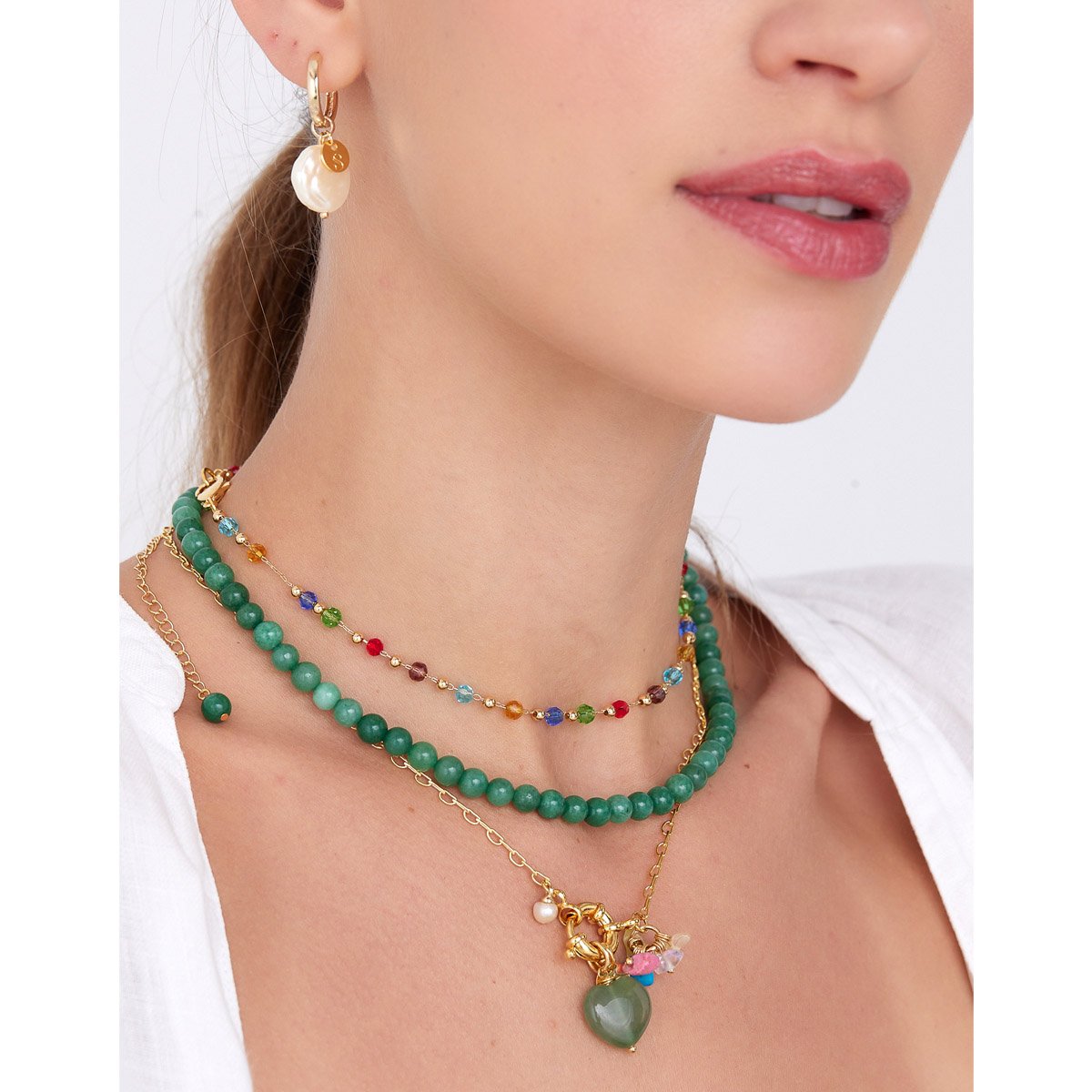 Colar Choker Multicolor Multicores 2