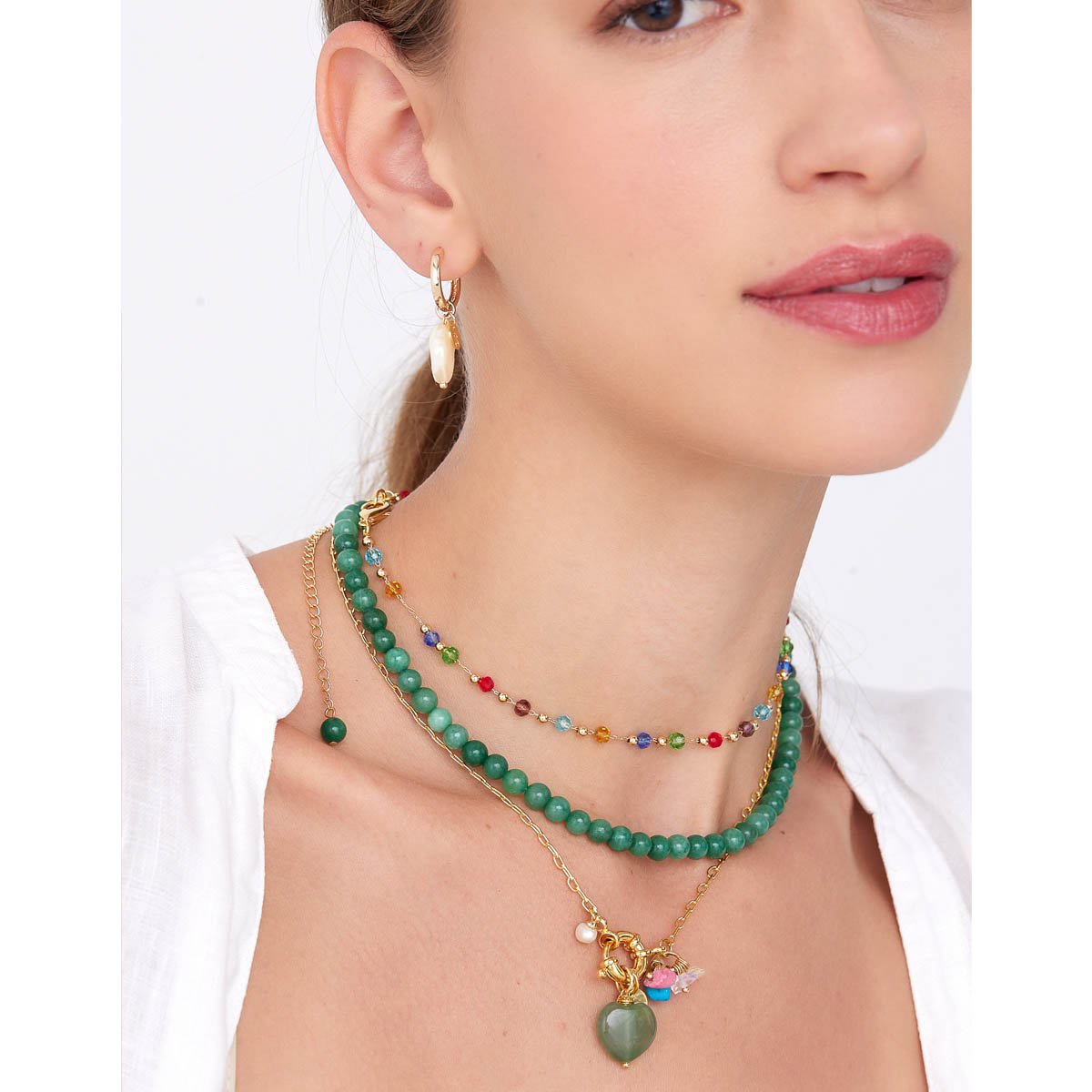Colar Choker Multicolor - Semijoia Multicores 4