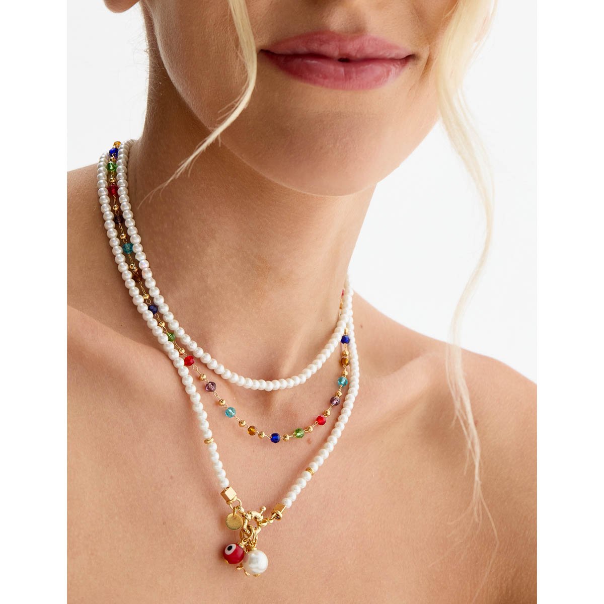 Colar Choker Multicolor - Semijoia Multicores 6