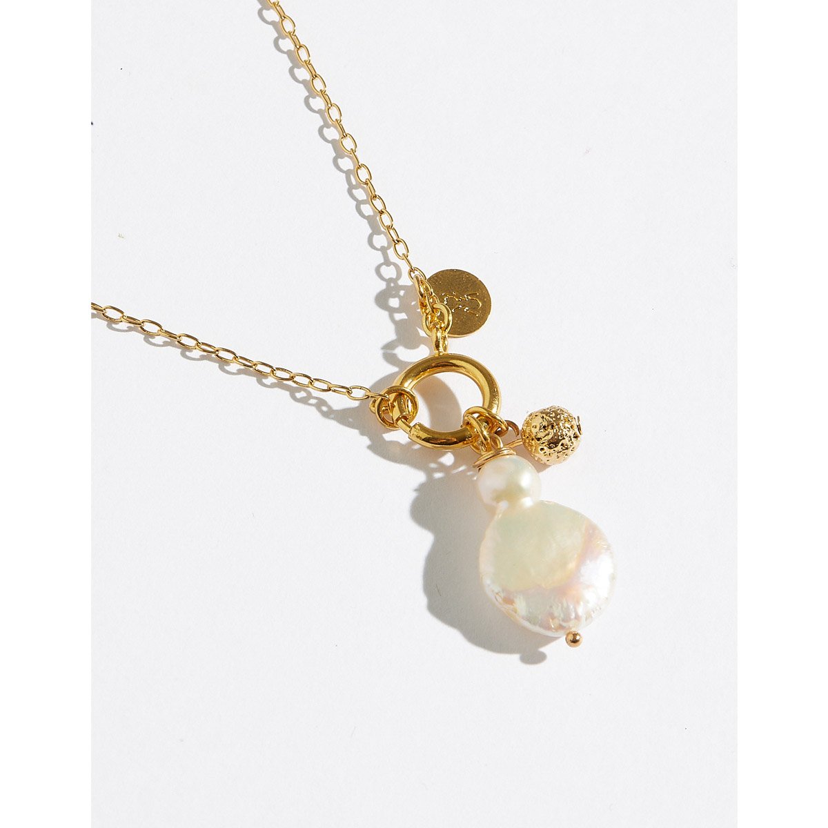 Colar Navy Pearl Dourado 4