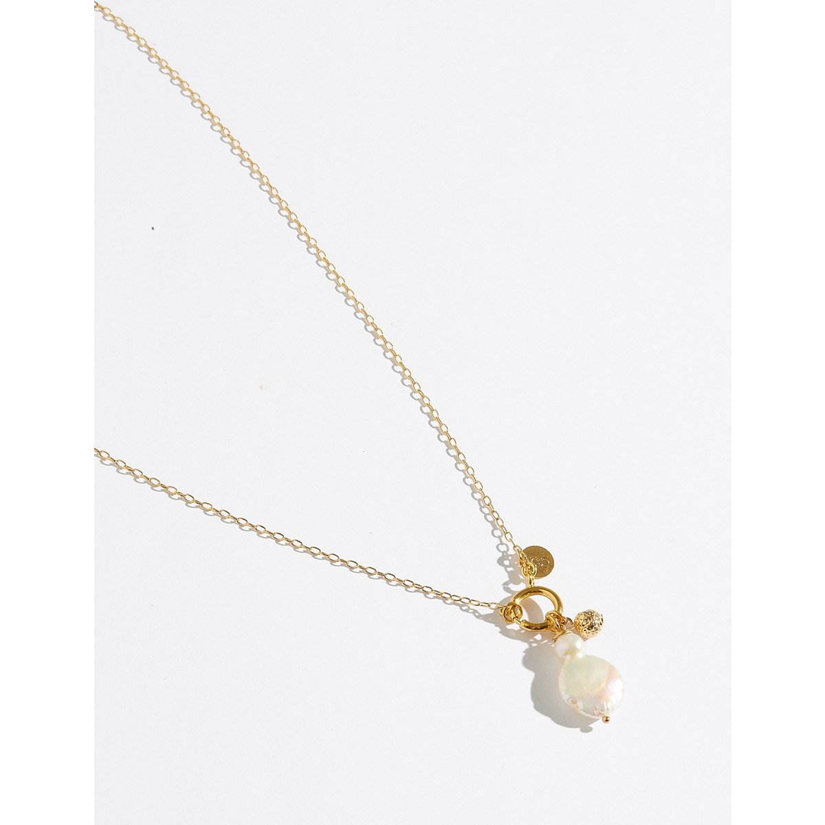 Colar Navy Pearl Dourado 5