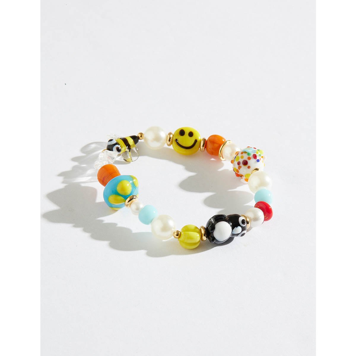 Pulseira Happy Zone Pingentes Murano Multicores 5