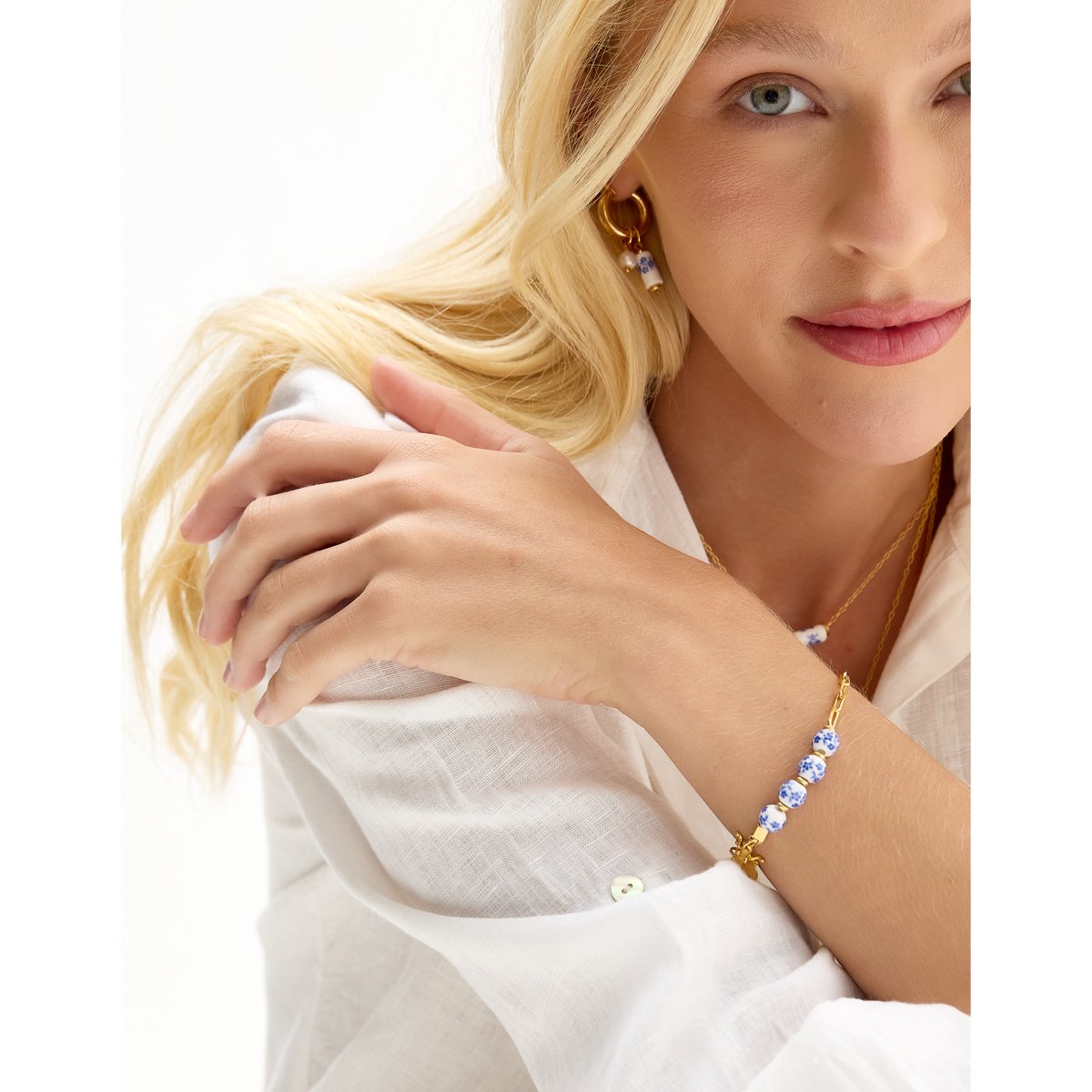Pulseira Oia - Semijoias Dourado 2
