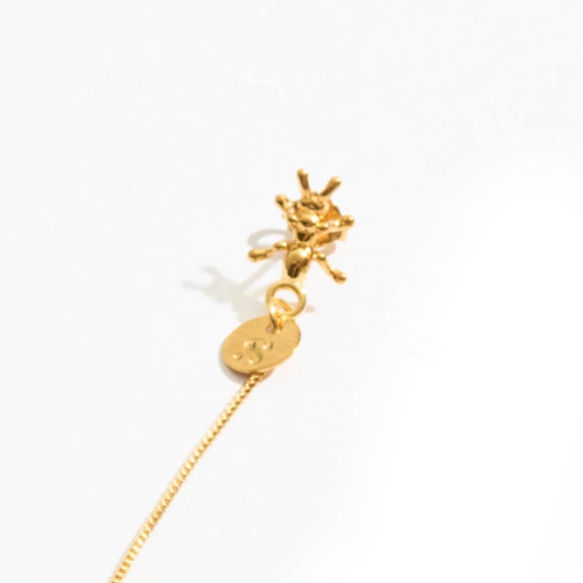 Brinco Ametista Ouro 18k - Semijoia [Sante + Soul Gaia] Dourado 5