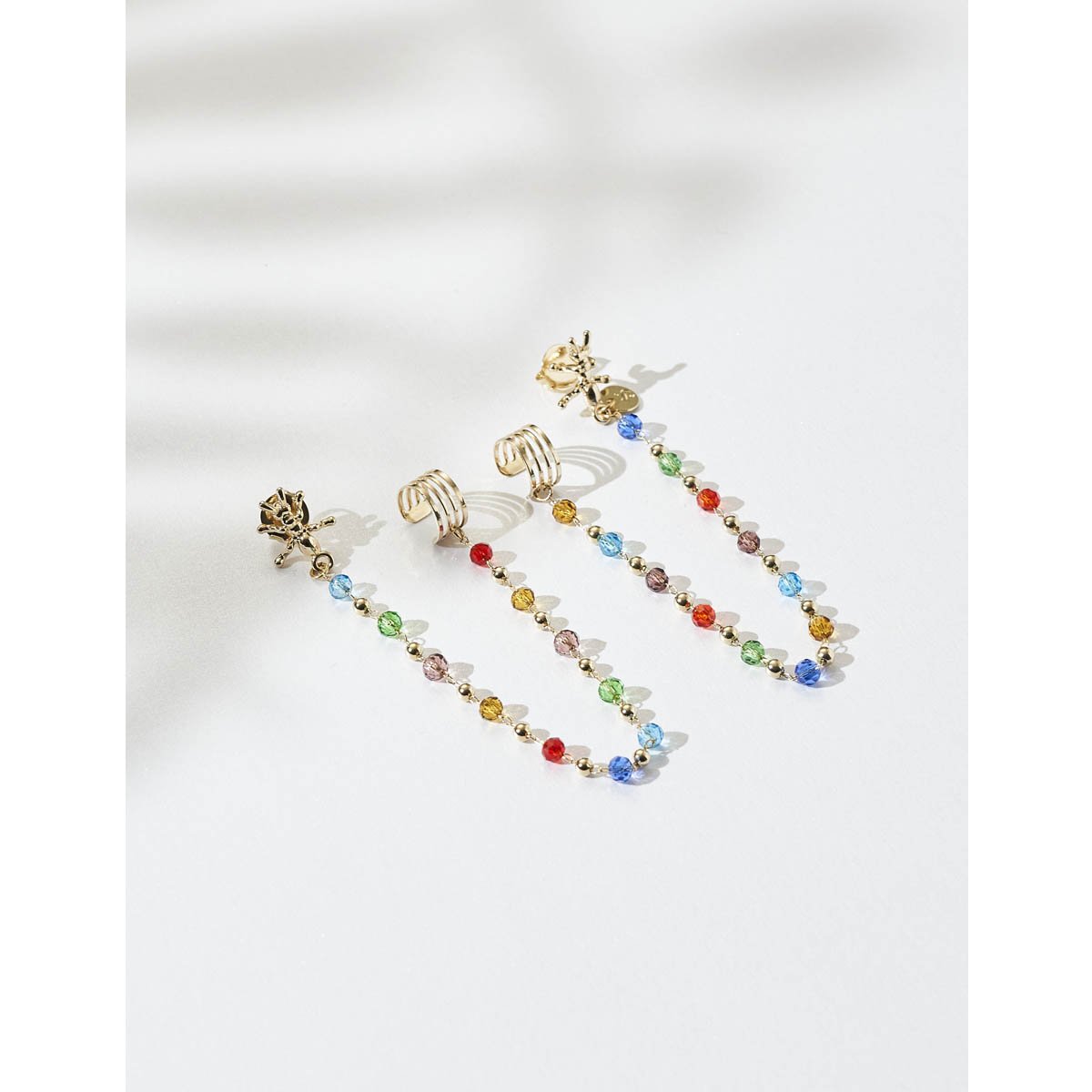 Brinco + Piercing Multicolor