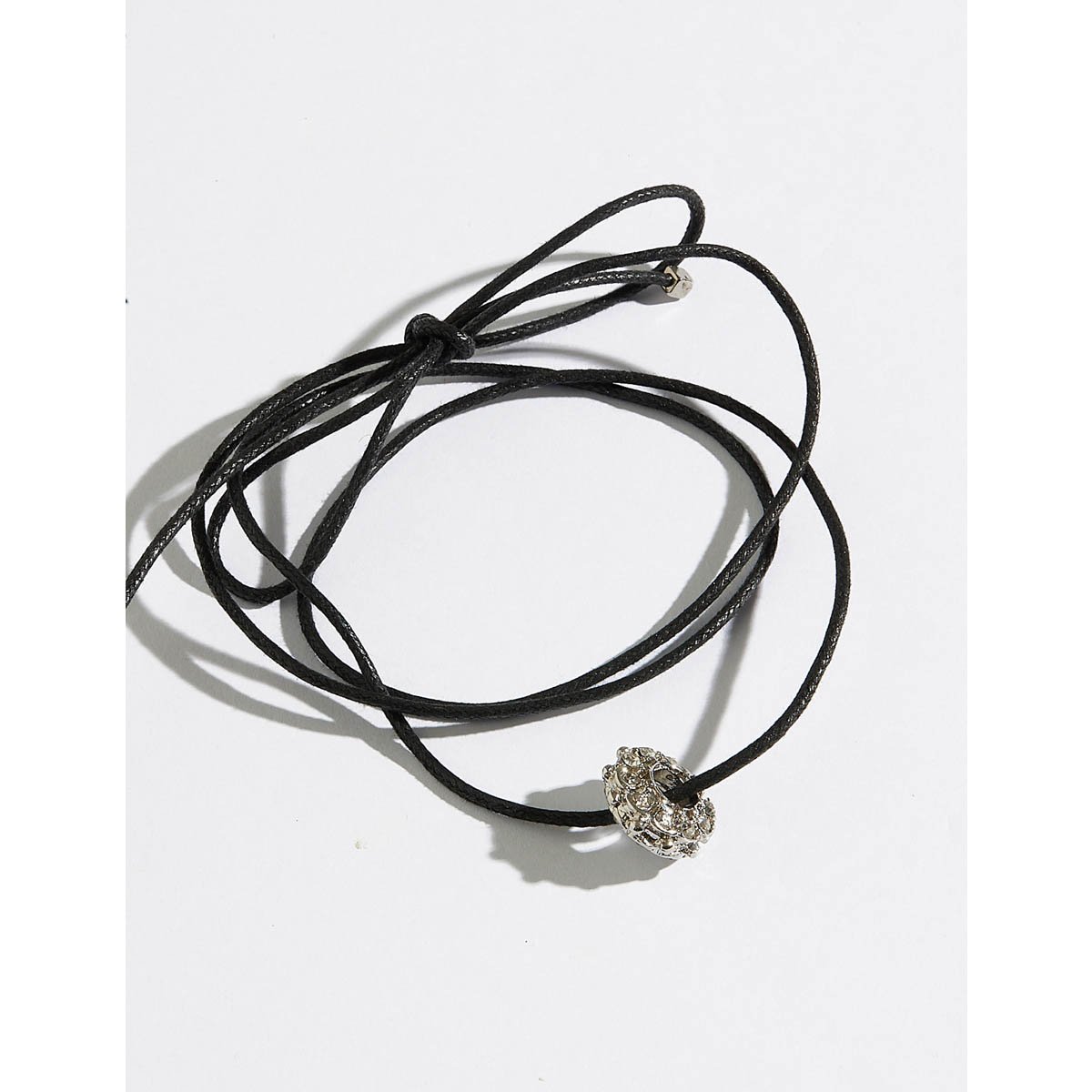 Colar Elegance Rondela Brilhante Preto 3