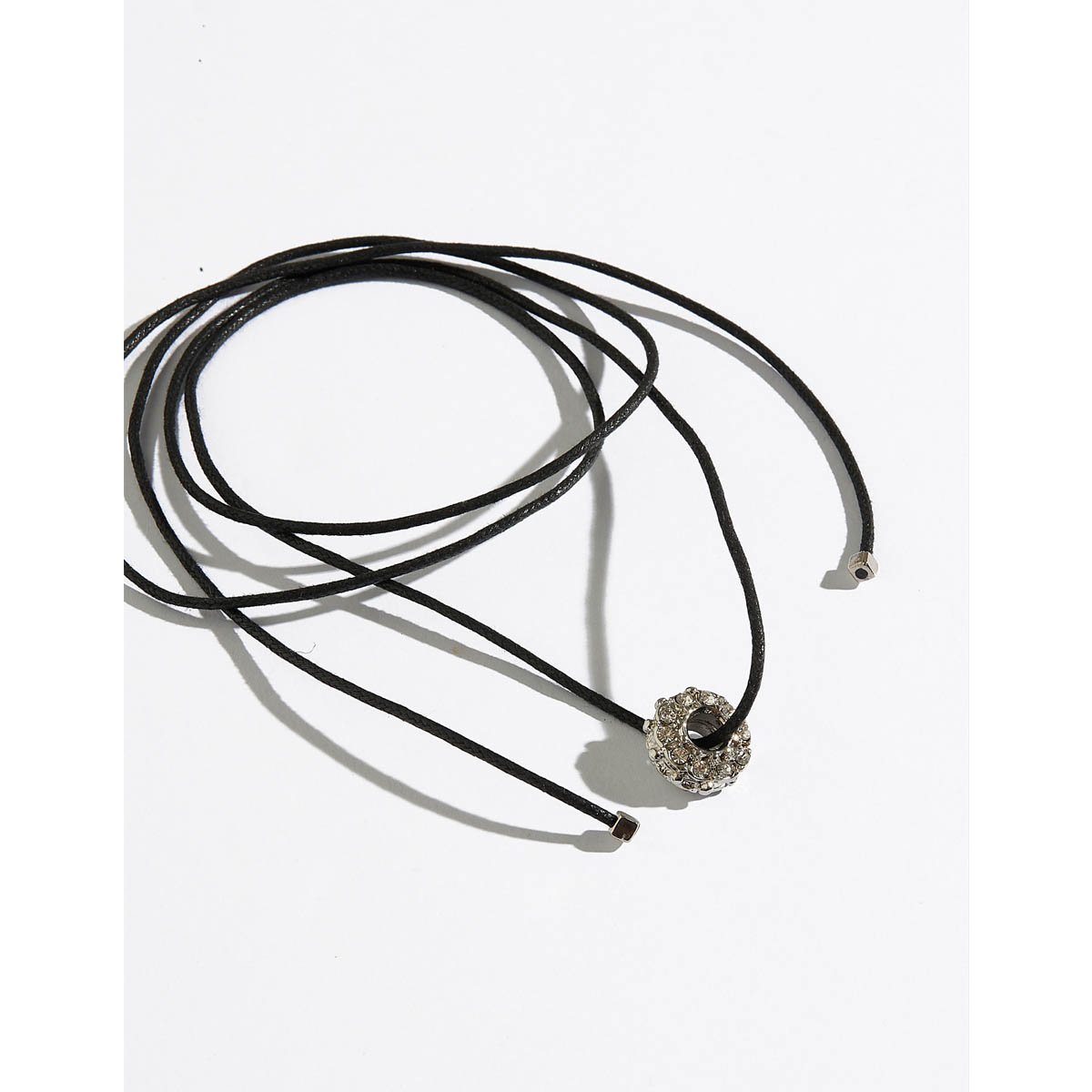 Colar Elegance Rondela Brilhante Preto 4