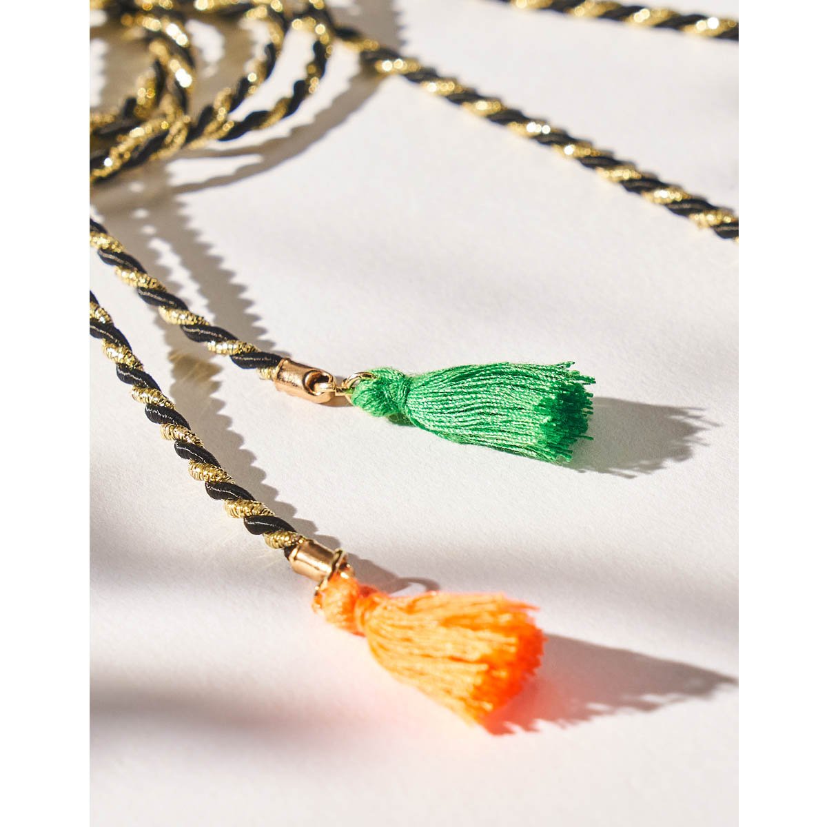 Colar Lucky Charm Cordão Olho Grego com Banho Dourado Dourado 6