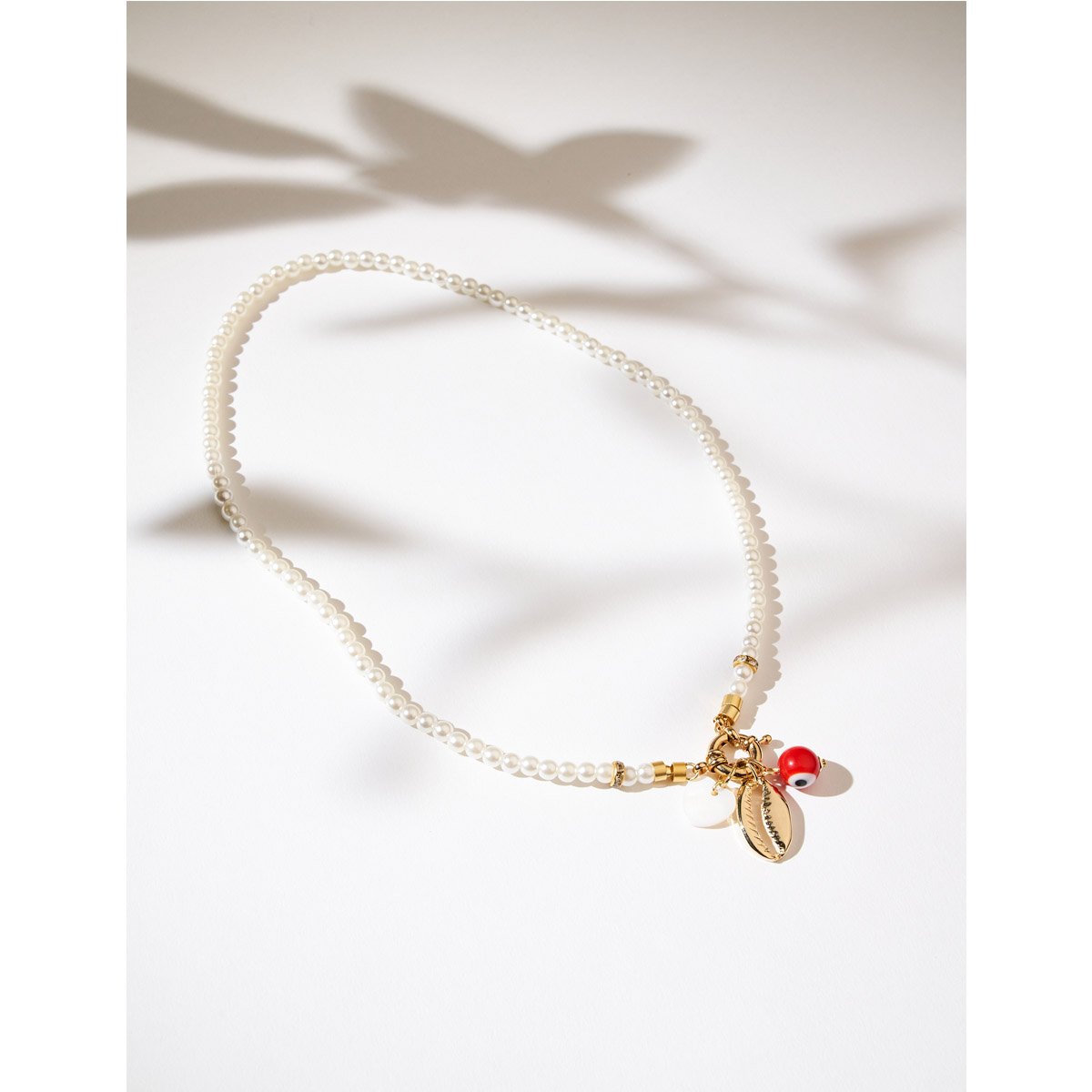 Colar Pérolas Fecho Bóia Dourado 3