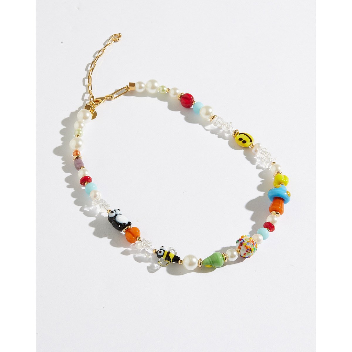 Colar Happy Zone com Banho Dourado