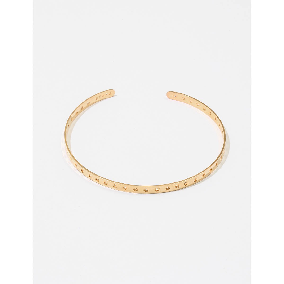 Colar Gargantilha Formigueiro Laser - Semijoia Dourado 6