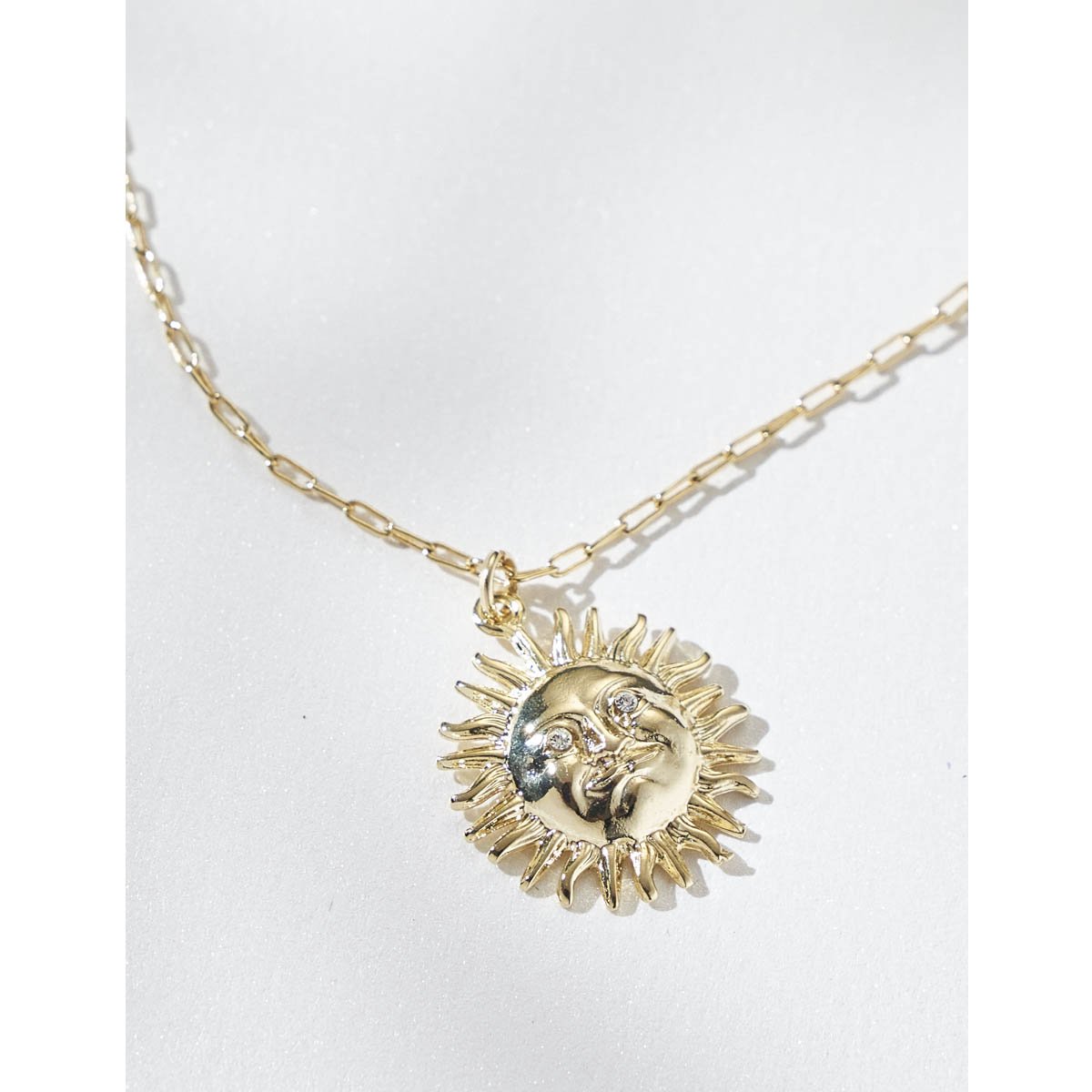 Colar Mystic Sol Delicado com Banho Dourado Dourado 2