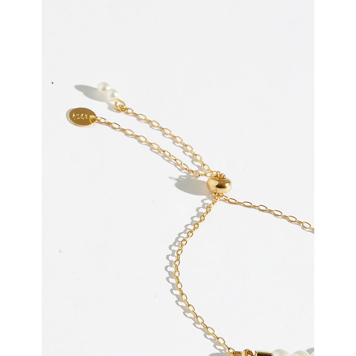 Pulseira Clássica Pérolas com Banho Dourado Dourado 3