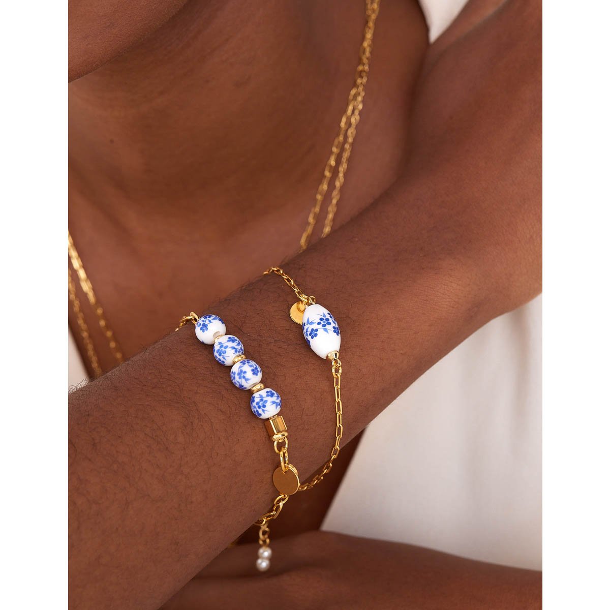 Pulseira Greek com Banho Dourado Dourado 2