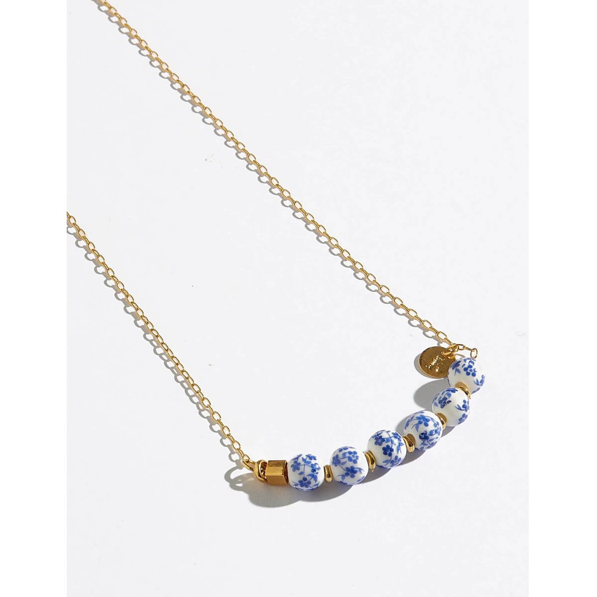Colar Oia com Pérolas Barrocas e Banho Dourado Dourado 4